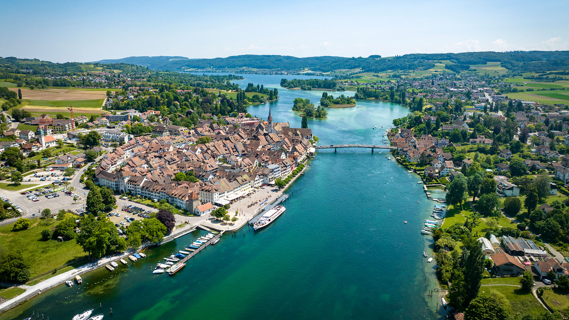 Luftaufnahme Stein am Rhein - Suchmaschinenoptimierung
